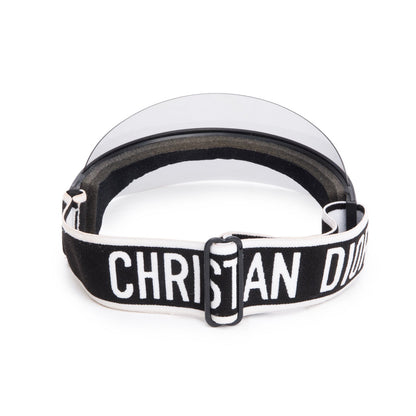 Christian Dior Black DiorClub 1 Visor