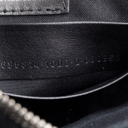 Balenciaga Black BB Denim Mini Le Cagole Crossbody