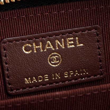 Chanel Black Caviar Leather Classic Zipped Coin Purse