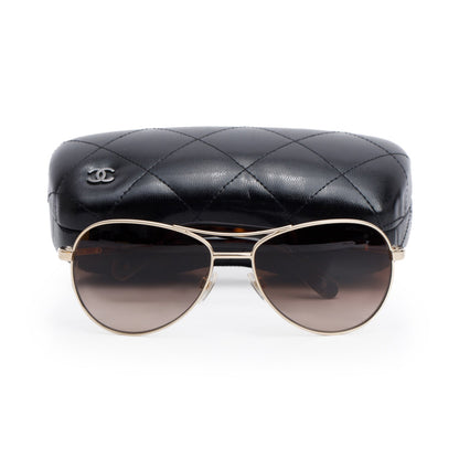 Chanel 4201 CC Pilot Sunglasses
