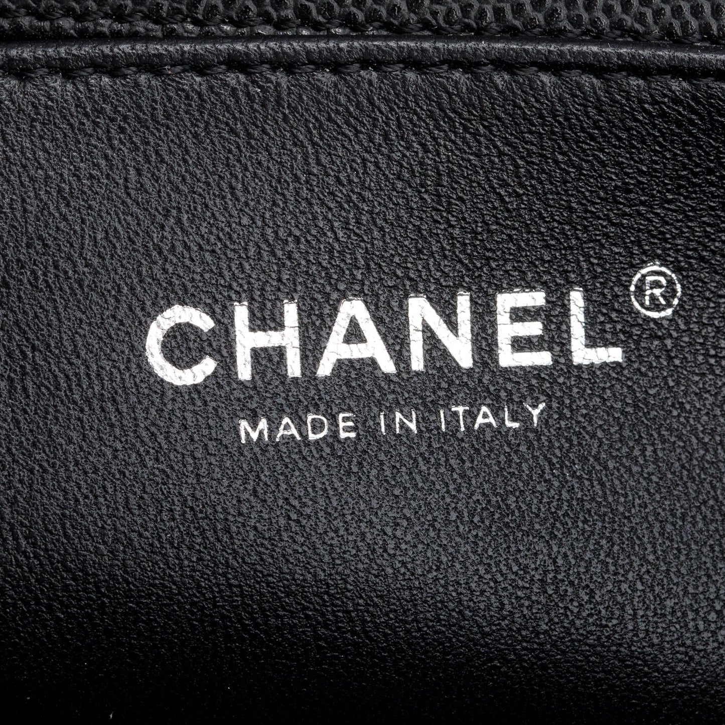Chanel Black Quilted Caviar Leather Medium Boy Bag