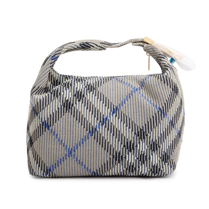 Burberry 2024 Lichen Check Medium Peg Dufflee Bag