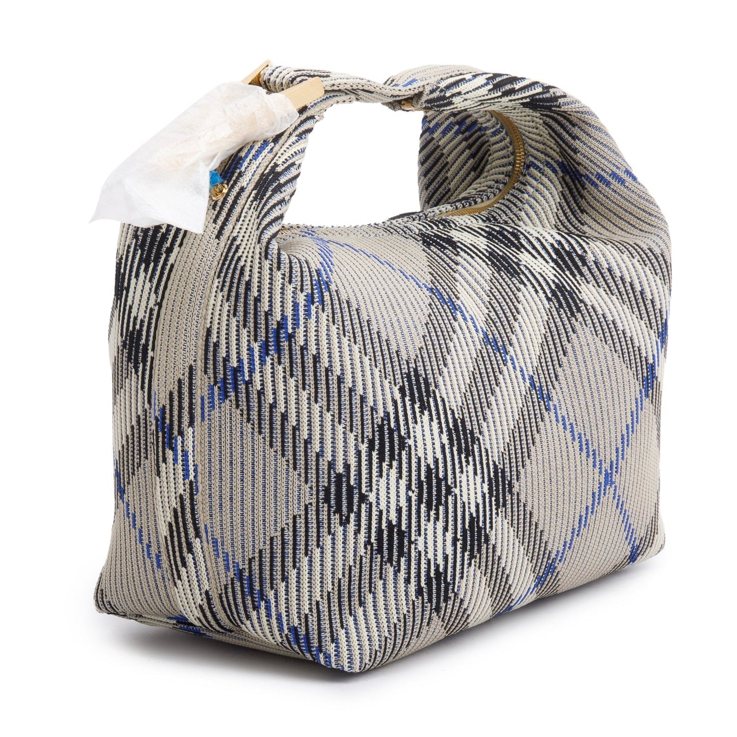 Burberry 2024 Lichen Check Medium Peg Dufflee Bag