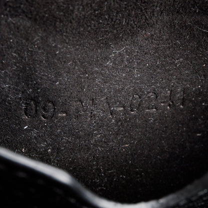 Christian Dior 2021 Black Ultramatte Leather Medium Bobby Bag