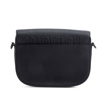 Christian Dior 2021 Black Ultramatte Leather Medium Bobby Bag