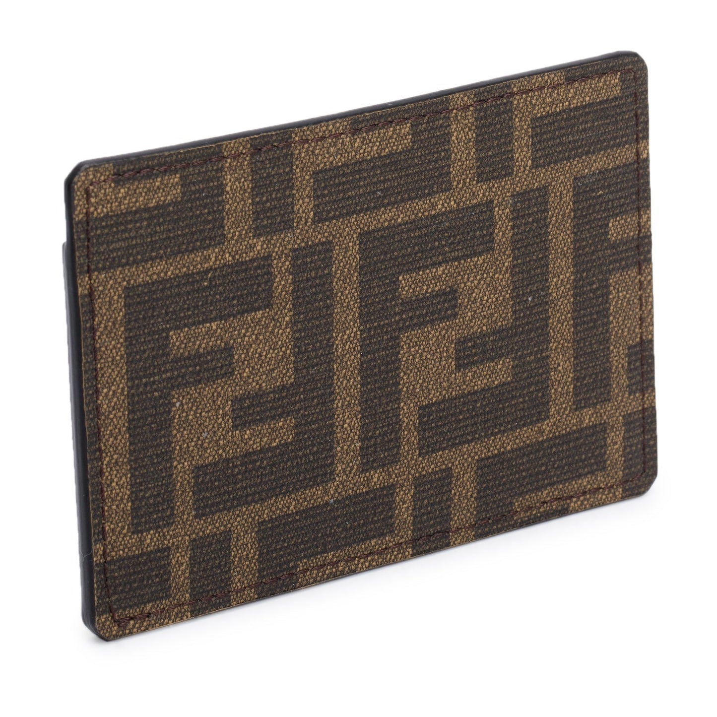 Fendi Zucca FF Logo Card Holder