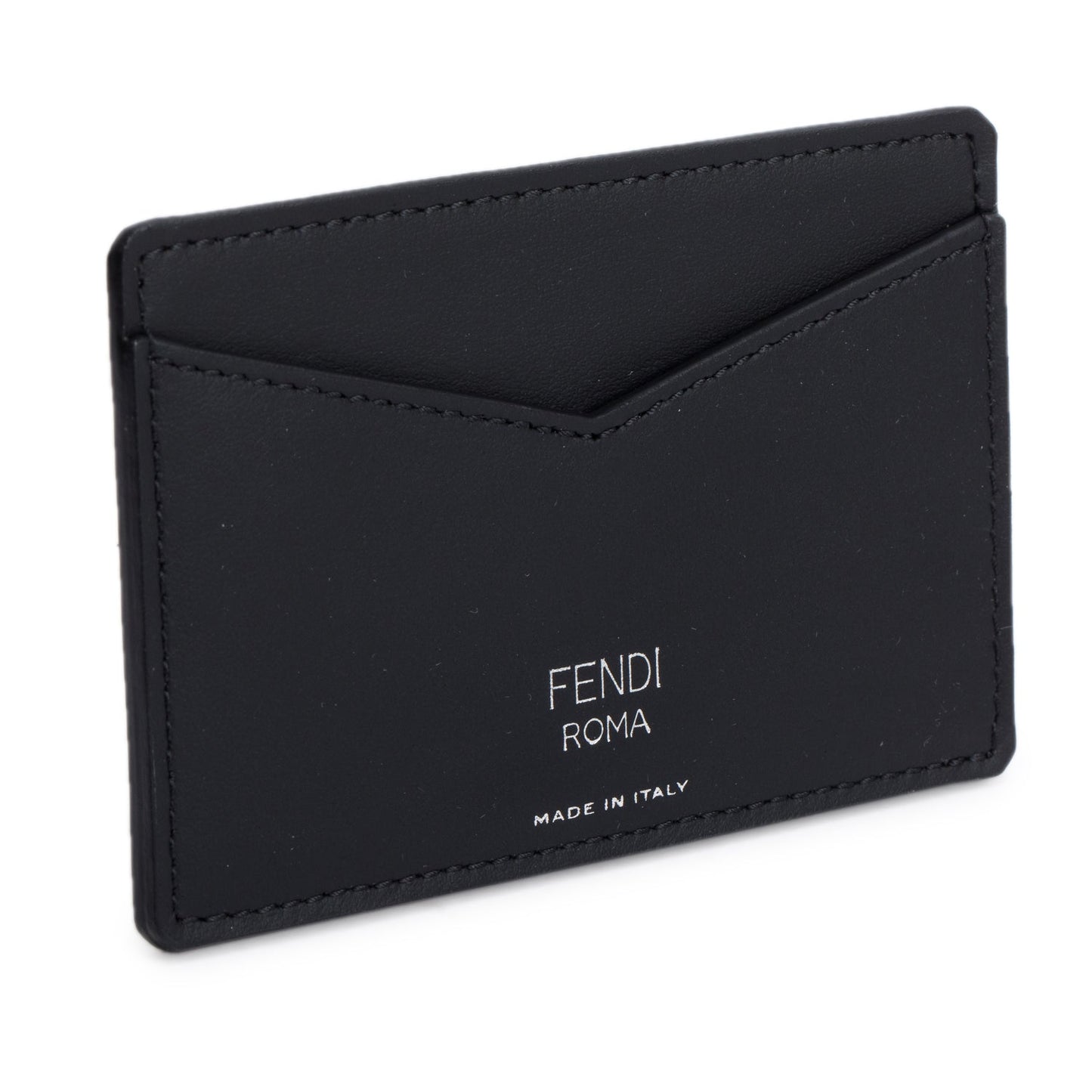 Fendi Zucca FF Logo Card Holder