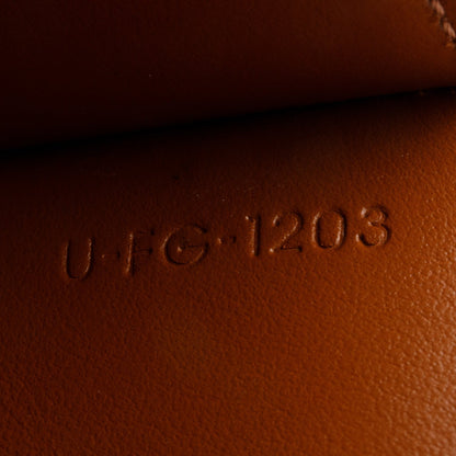 Celine 2023 Brown Triomphe Canvas Compact Wallet