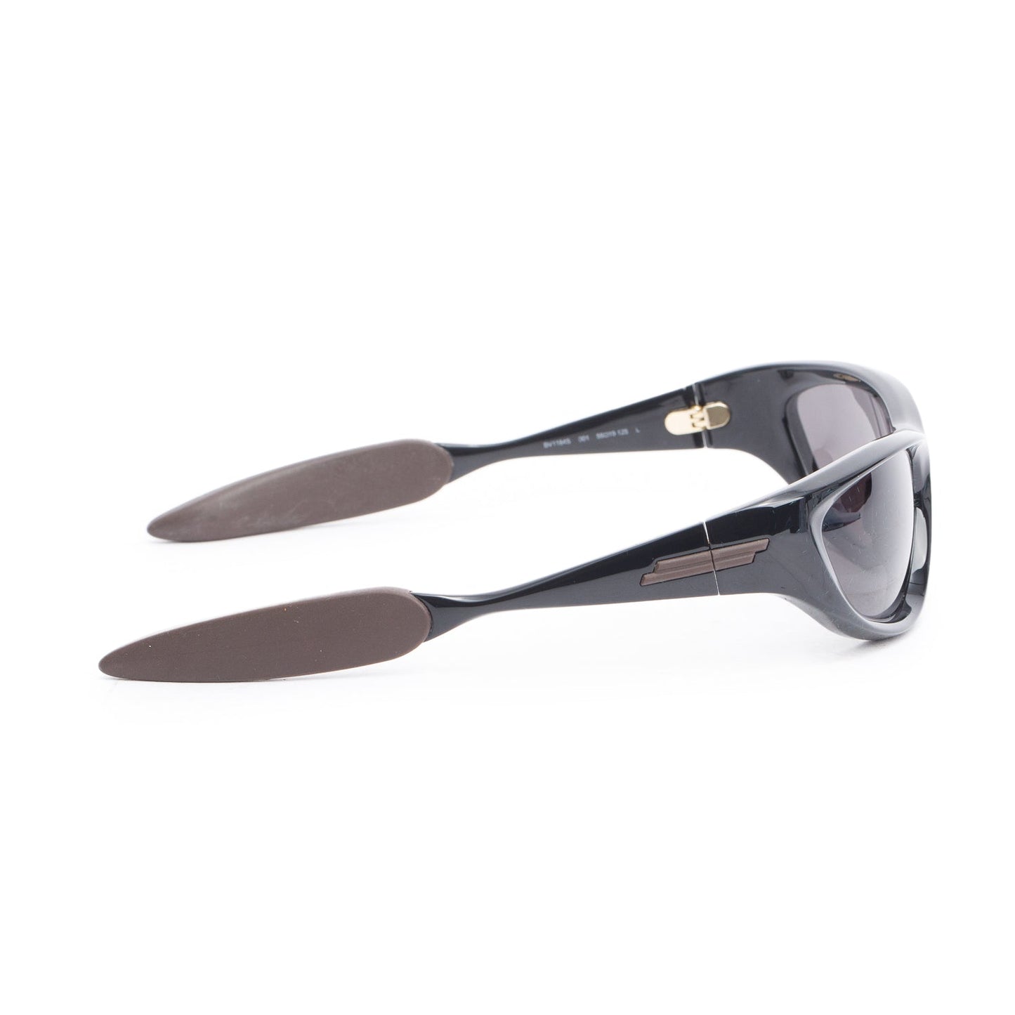 Bottega Veneta BV1184S Black Acetate Wrapped Sport Sunglasses