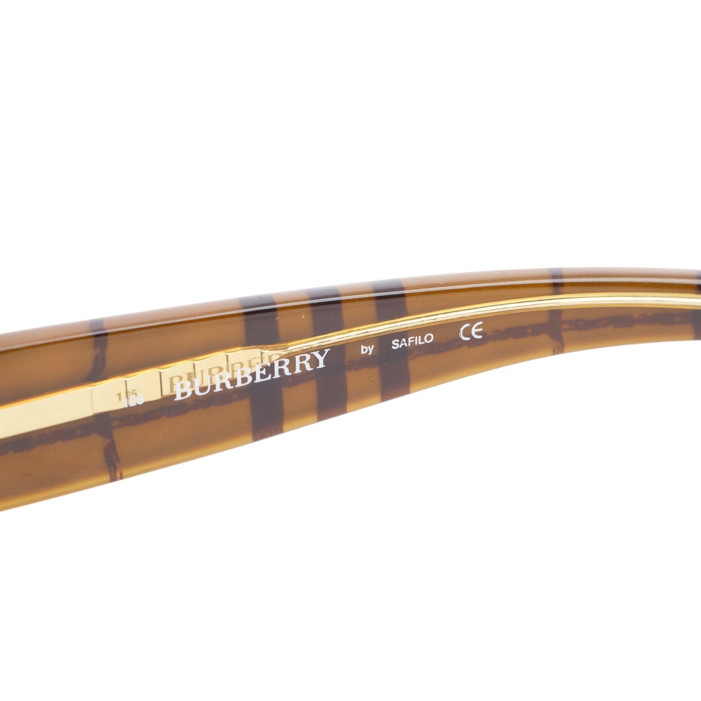 Burberry B438/S Black Acetate Rectangular Sunglasses