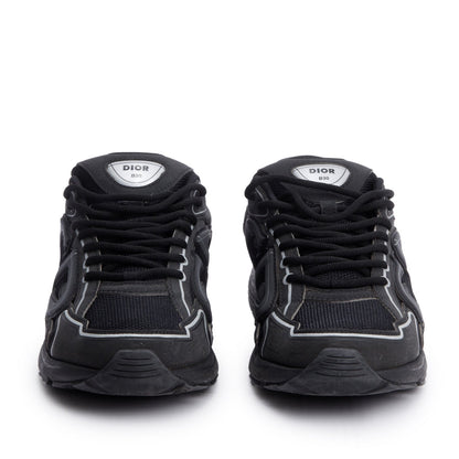 Christian Dior Black Mesh Technical Fabric B30 Sneakers, Size 43