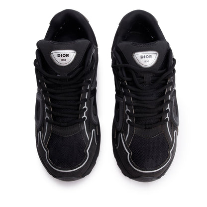 Christian Dior Black Mesh Technical Fabric B30 Sneakers, Size 43