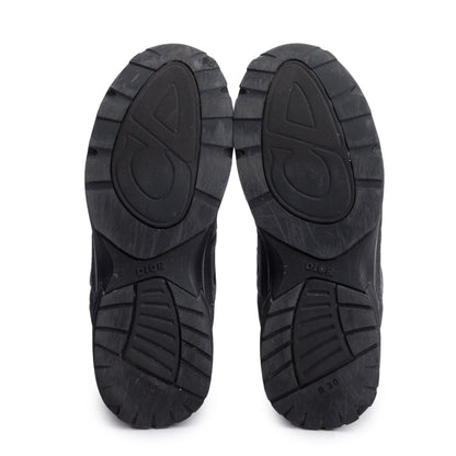 Christian Dior Black Mesh Technical Fabric B30 Sneakers, Size 43