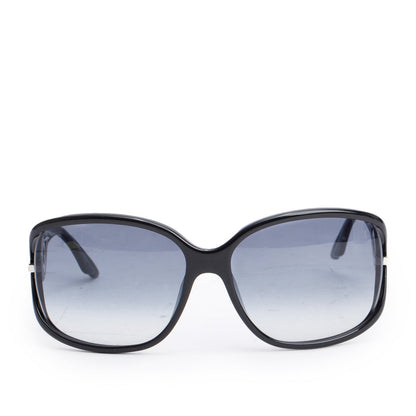 Christian Dior Black Acetate DiorVolute2 Oversize Sunglasses