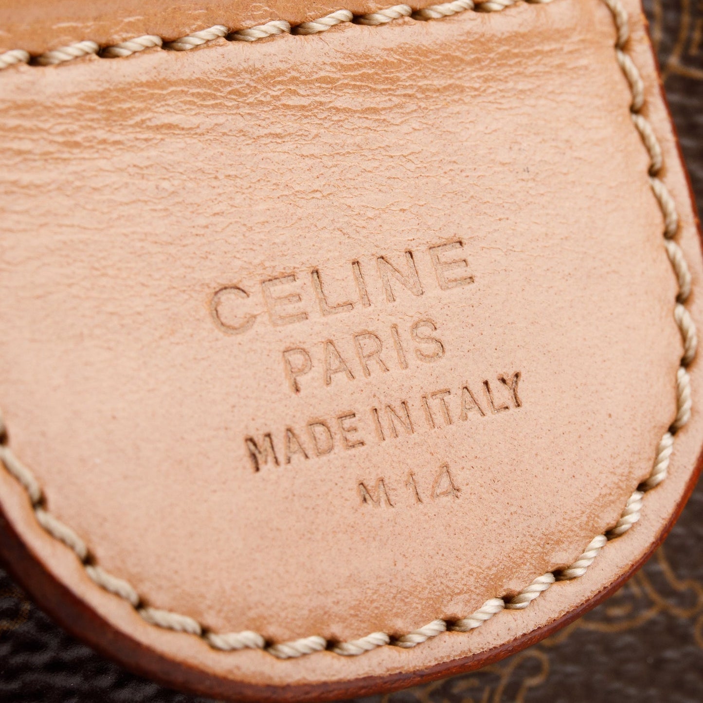 Celine Vintage Macadam Boston Bag