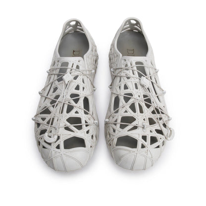 Christian Dior Grey Rubber Warp Sandal Sneakers, Men's Size 44