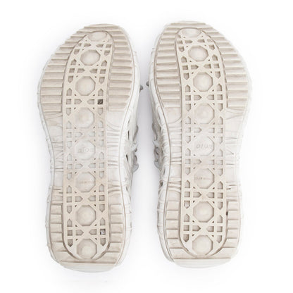 Christian Dior Grey Rubber Warp Sandal Sneakers, Men's Size 44