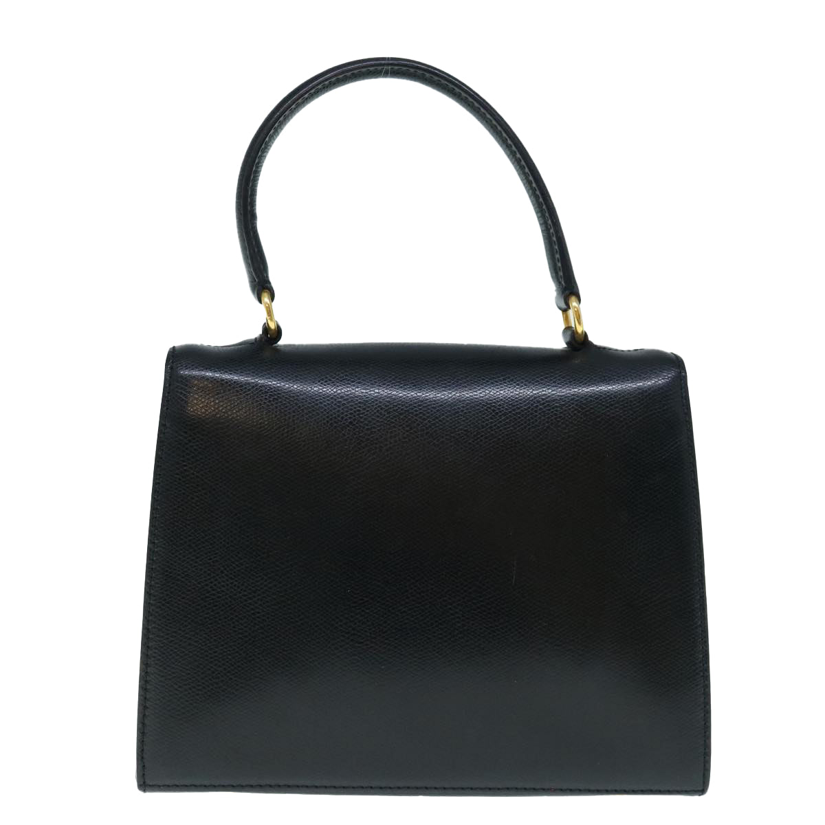 Luxury CELINE Hand Bag Leather Black  62977