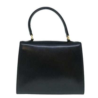 Luxury CELINE Hand Bag Leather Black  62977