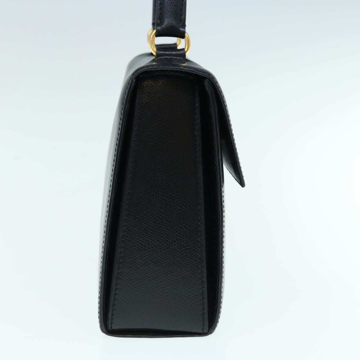 Luxury CELINE Hand Bag Leather Black  62977