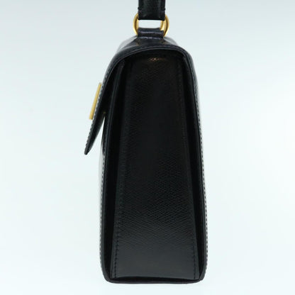 Luxury CELINE Hand Bag Leather Black  62977