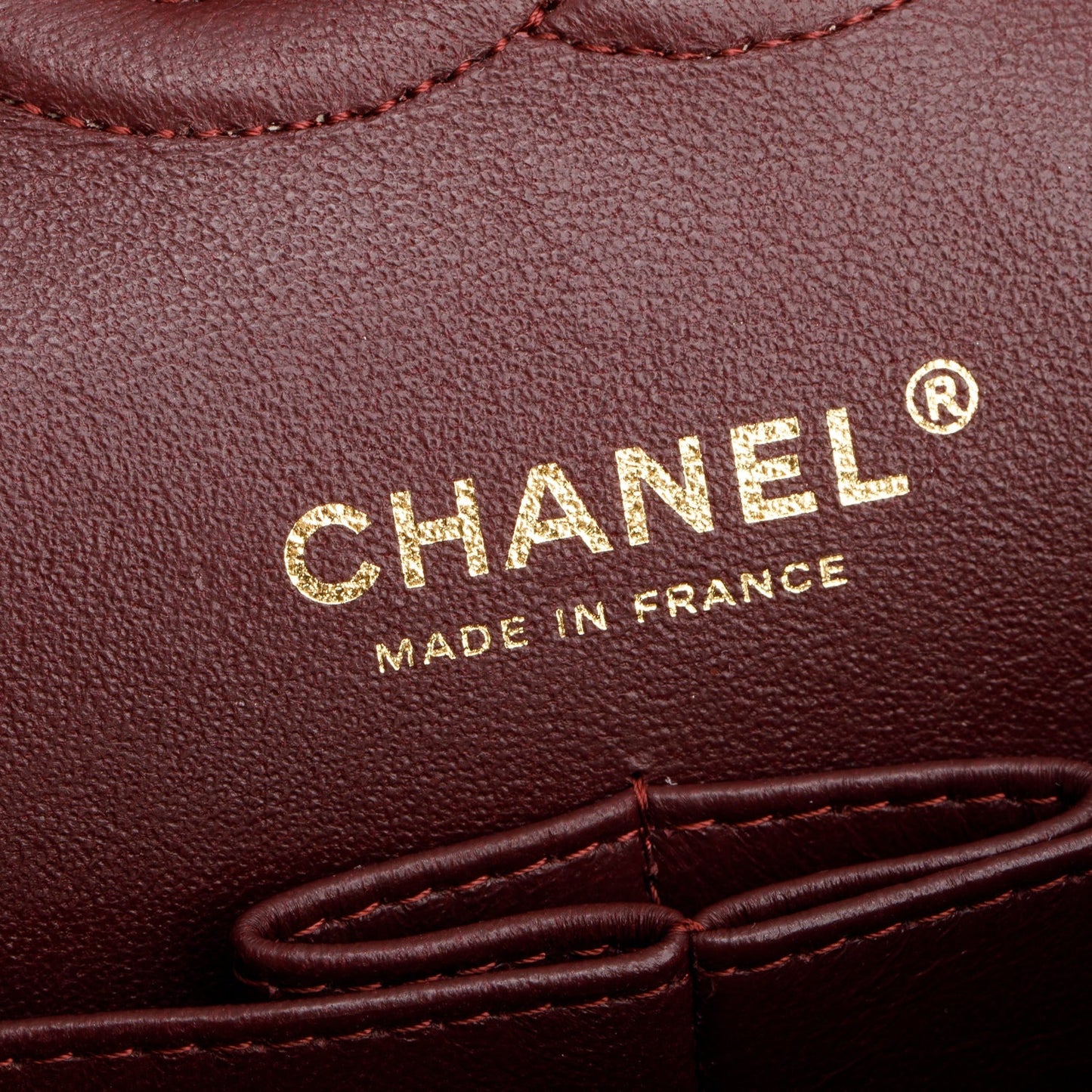 Chanel Black Quilted Lambskin Leather Classic Medium Double Flap Bag