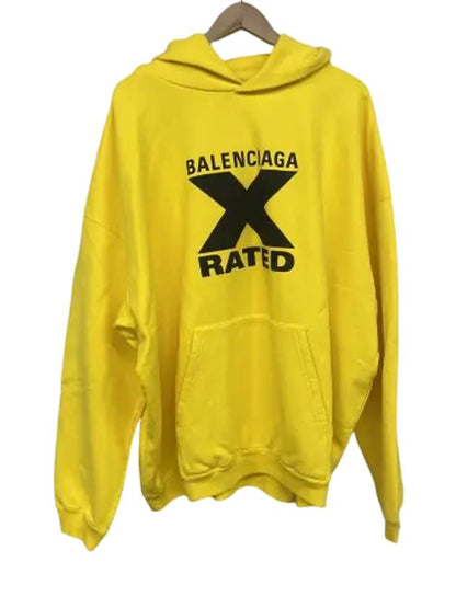 Luxury Balenciaga Trending 2025 Logo Print Hoodie Yellow