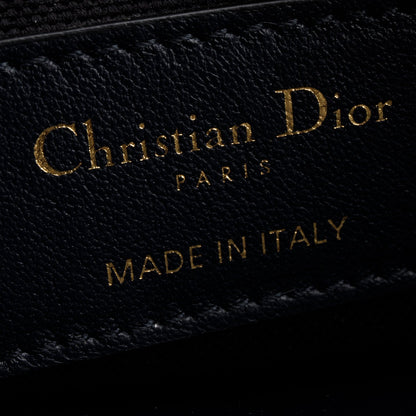 Christian Dior 2020 Navy Oblique 30 Montaigne 2-In-1 Pouch Bag