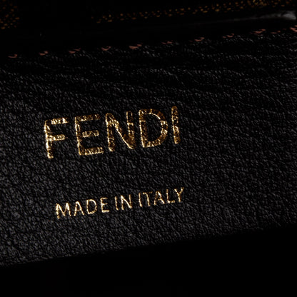 Fendi Yellow Nappa Leather Small Fendi First Bag