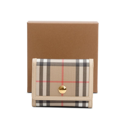 Burberry Vintage Check Small Folding Wallet
