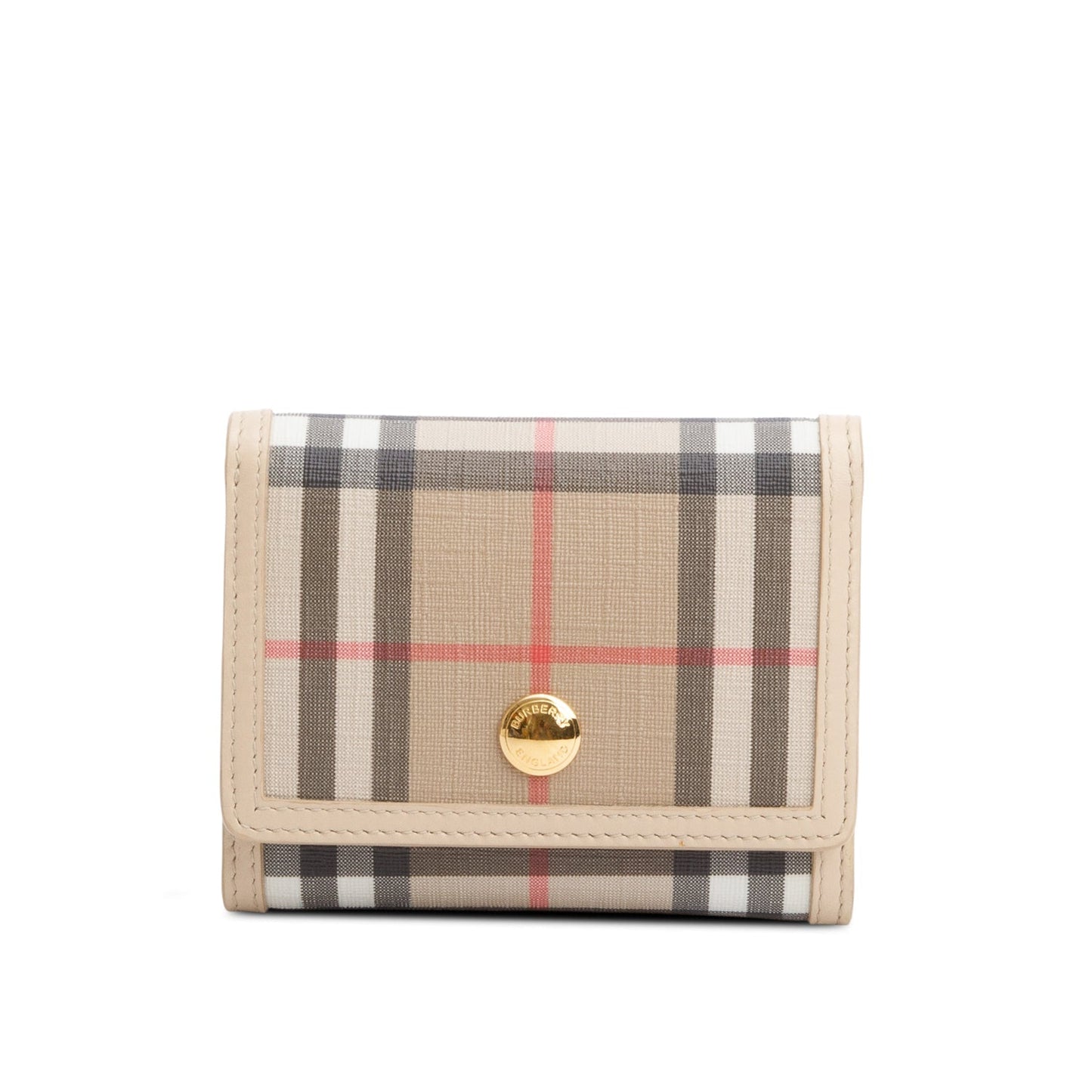 Burberry Vintage Check Small Folding Wallet