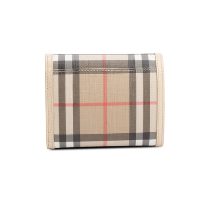 Burberry Vintage Check Small Folding Wallet