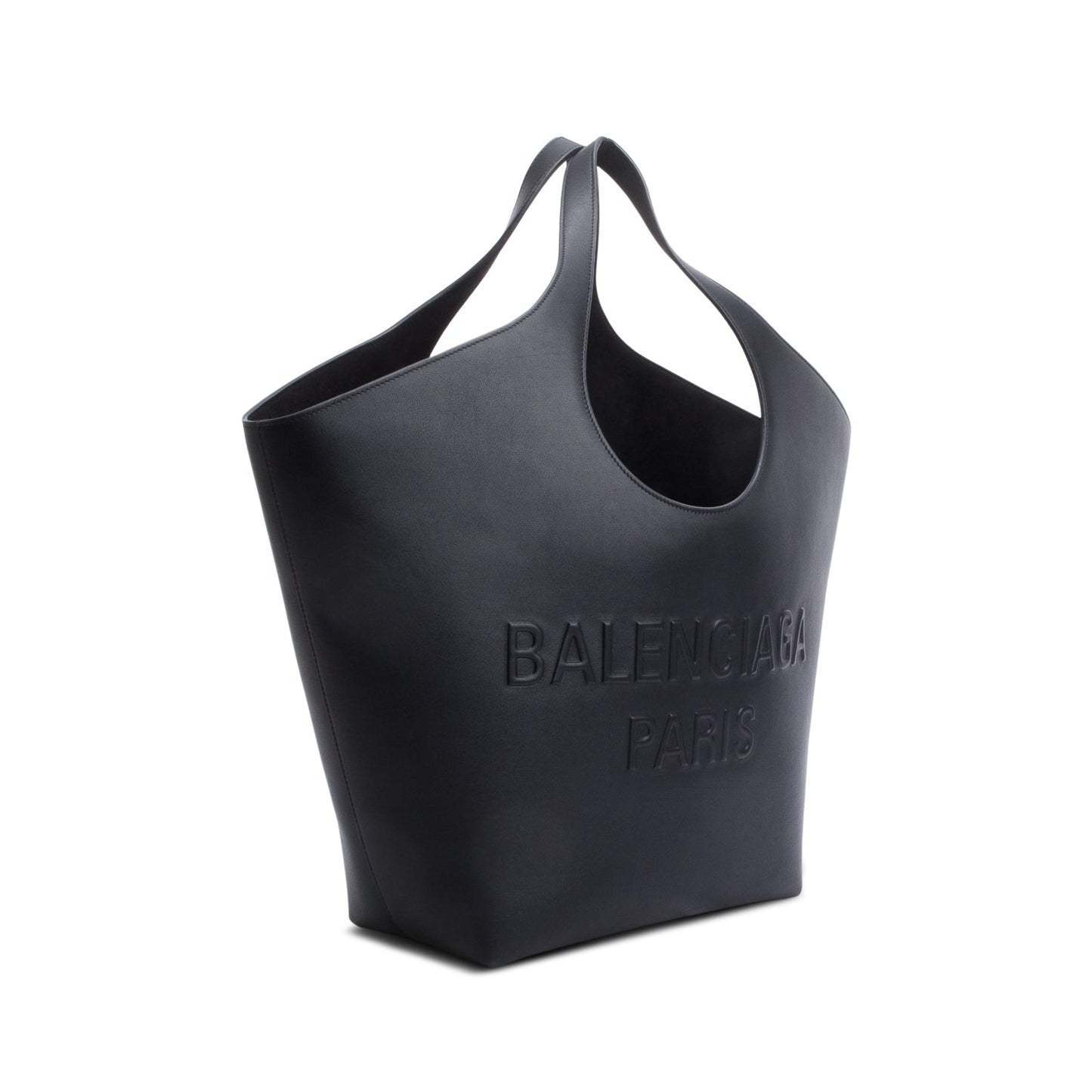 Balenciaga Black Calfskin Leather Medium Mary Kate Tote
