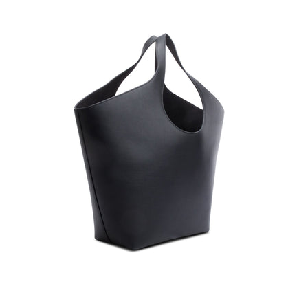 Balenciaga Black Calfskin Leather Medium Mary Kate Tote