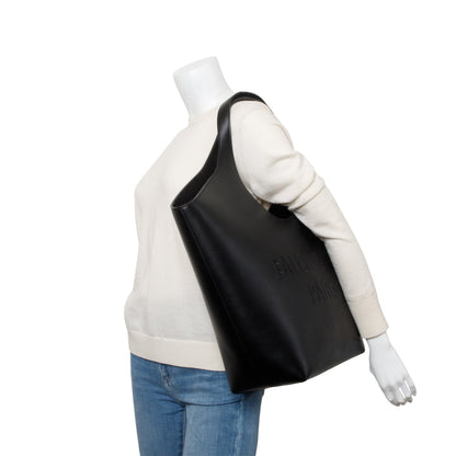 Balenciaga Black Calfskin Leather Medium Mary Kate Tote