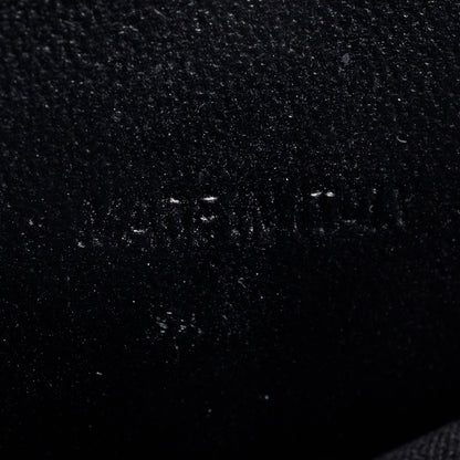 Balenciaga Black Smooth Leather Spray Polka Dot Small Hourglass Top Handle Bag