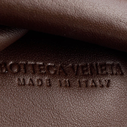 Bottega Veneta Brown Calfskin Leather The Mini Pouch