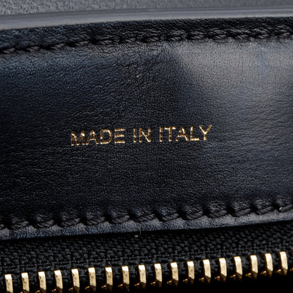 Celine Tricolor Calfskin Leather Medium Trapeze Bag