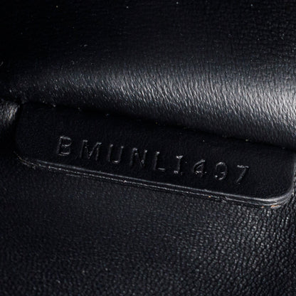 Burberry Blue Denim Logo Print Note Crossbody Bag