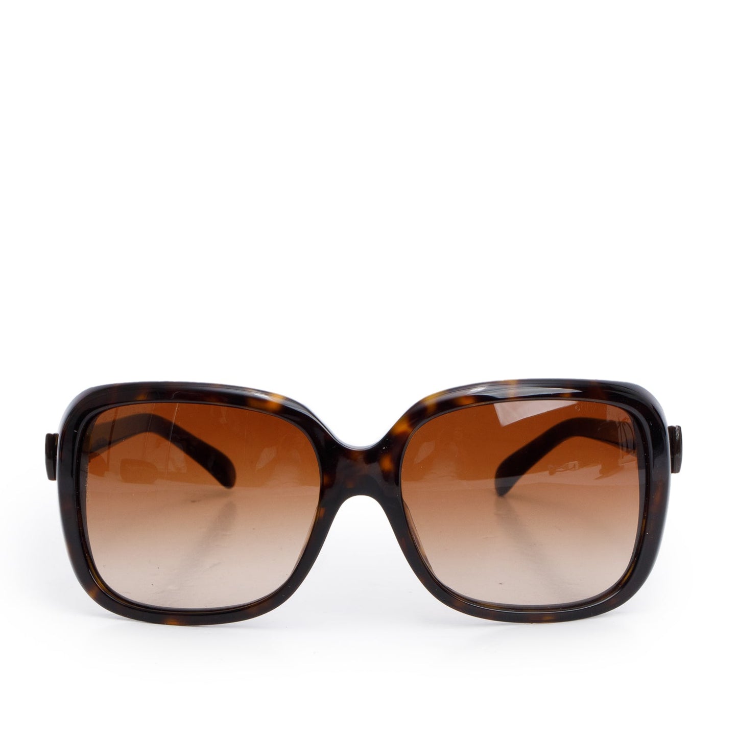 Chanel 5171 Havana Acetate CC Bow Sunglasses