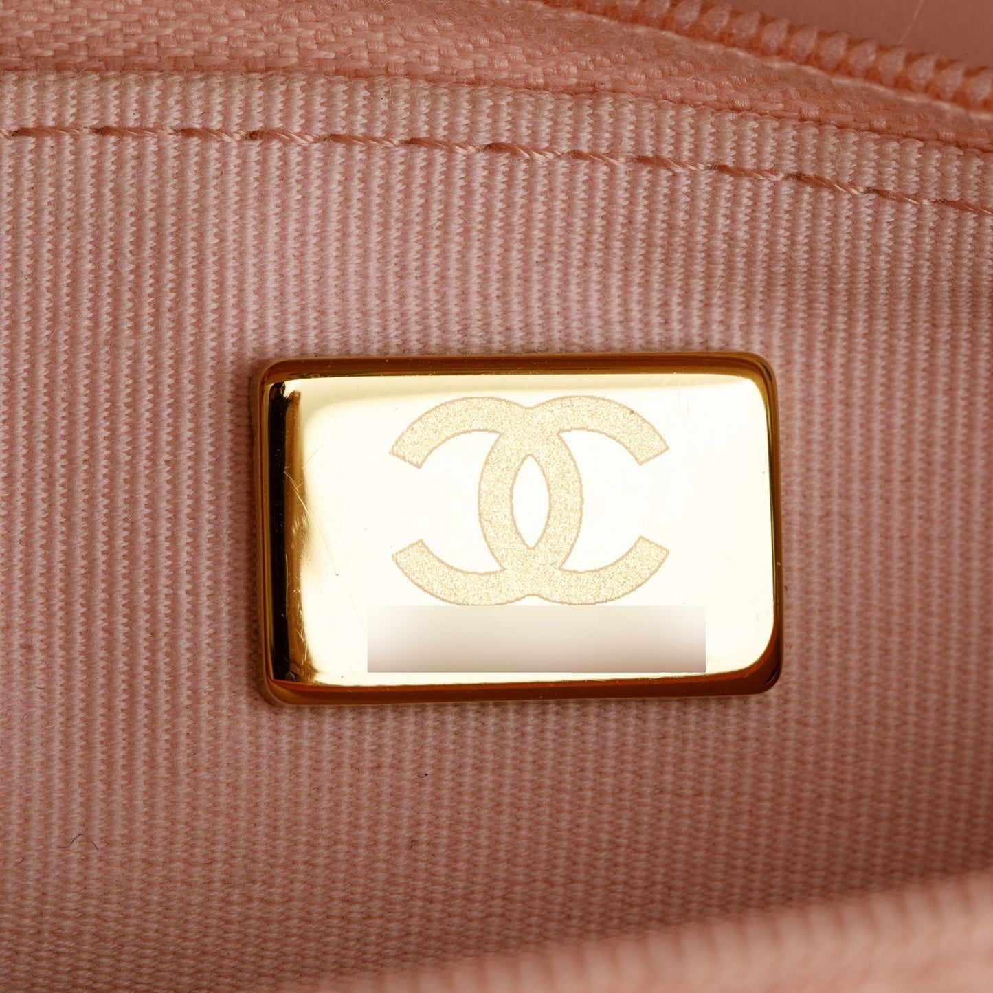 Chanel 2024 Pink Quilted Caviar Leather Camellia Classic Wallet on Chain