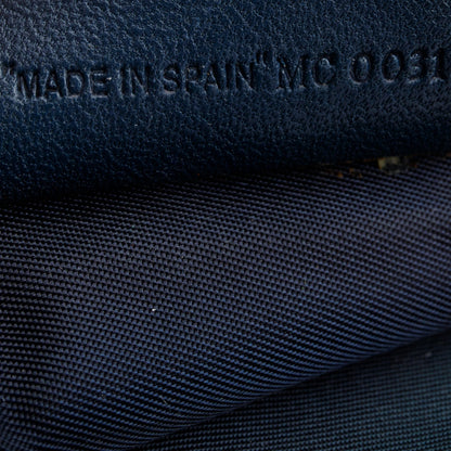 Christian Dior Navy Diorissimo Saddle Pochette