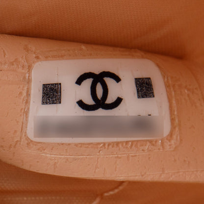Chanel 2023 Beige Quilted Caviar Leather Large Vanity Top Handle