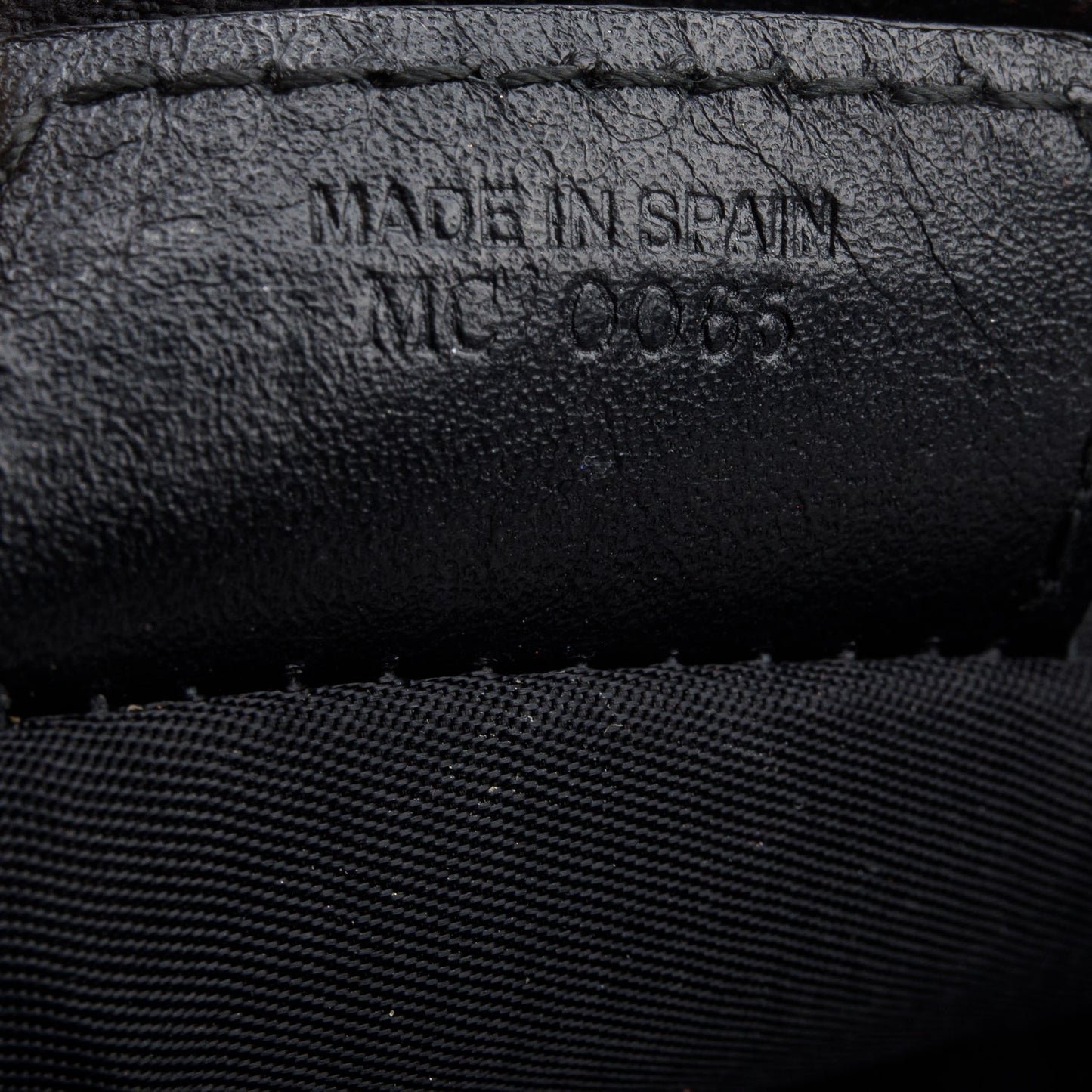 Christian Dior Black Diorissimo Saddle Pochette