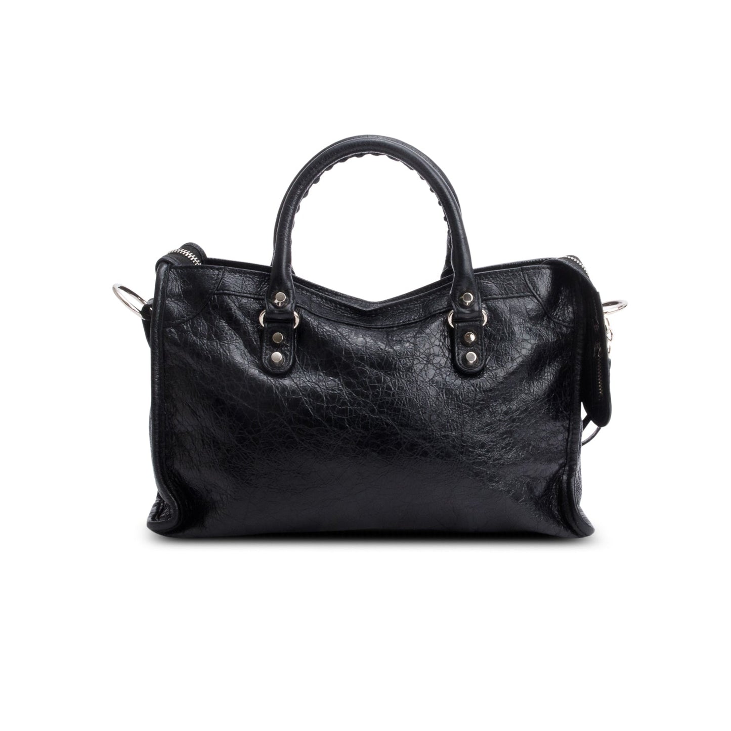 Balenciaga Black Agneau Le City Bag Small