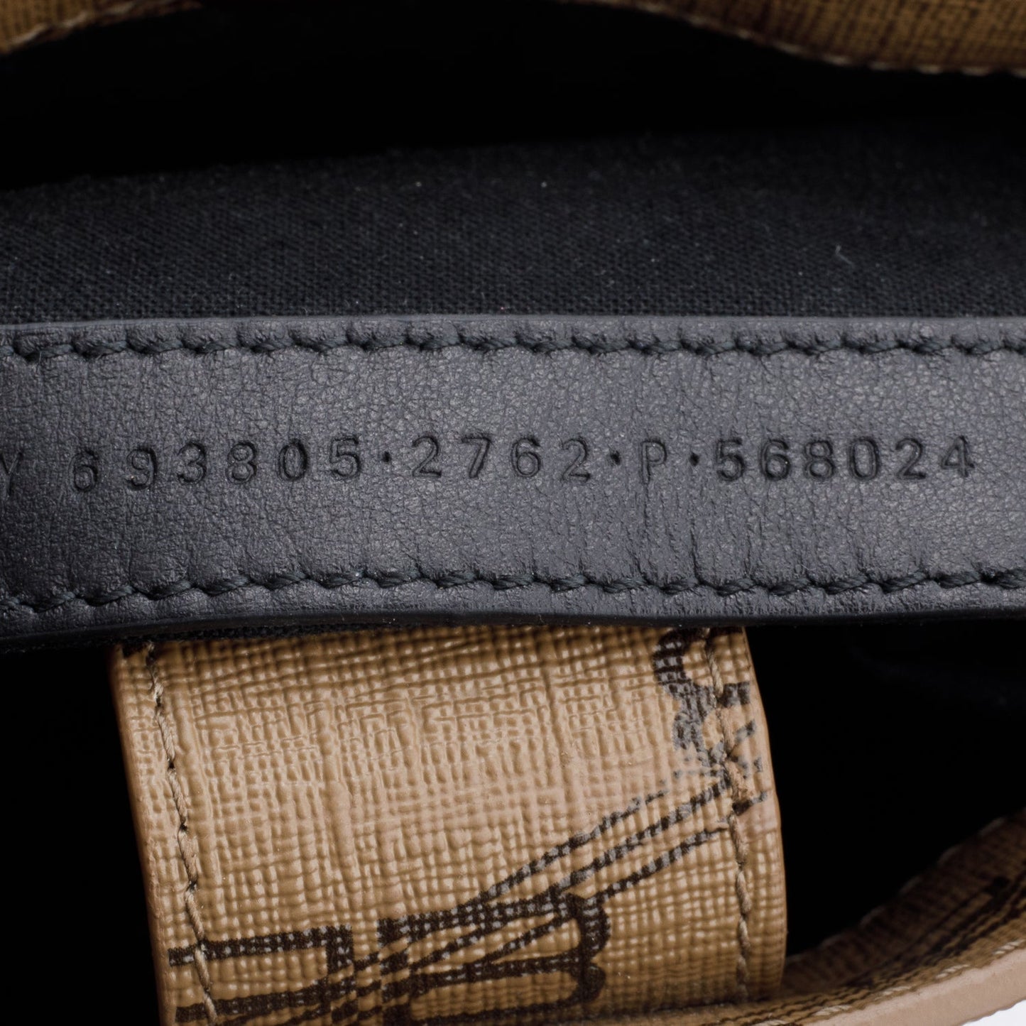 Balenciaga Brown Coated Canvas BB Monogram Print Tote Bag