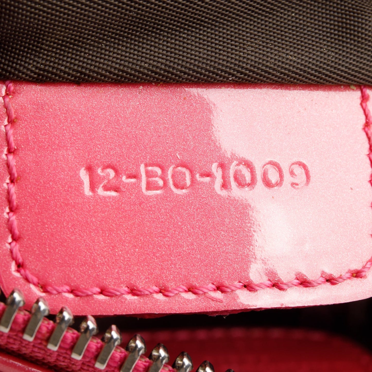 Christian Dior Pink Patent Leather Diorissimo Oblique Wristlet