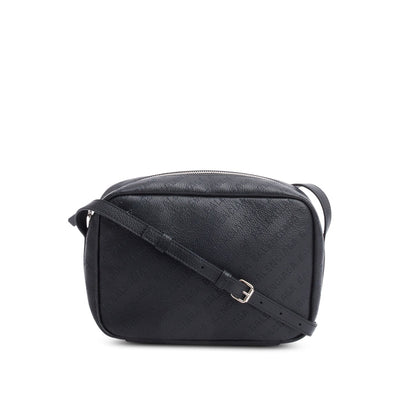 Balenciaga Black Leather Logo Everyday Small Camera Bag