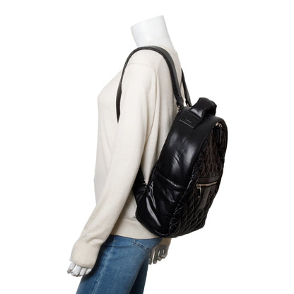 Chanel Black Nylon Quilted Coco Coocoon Backpack