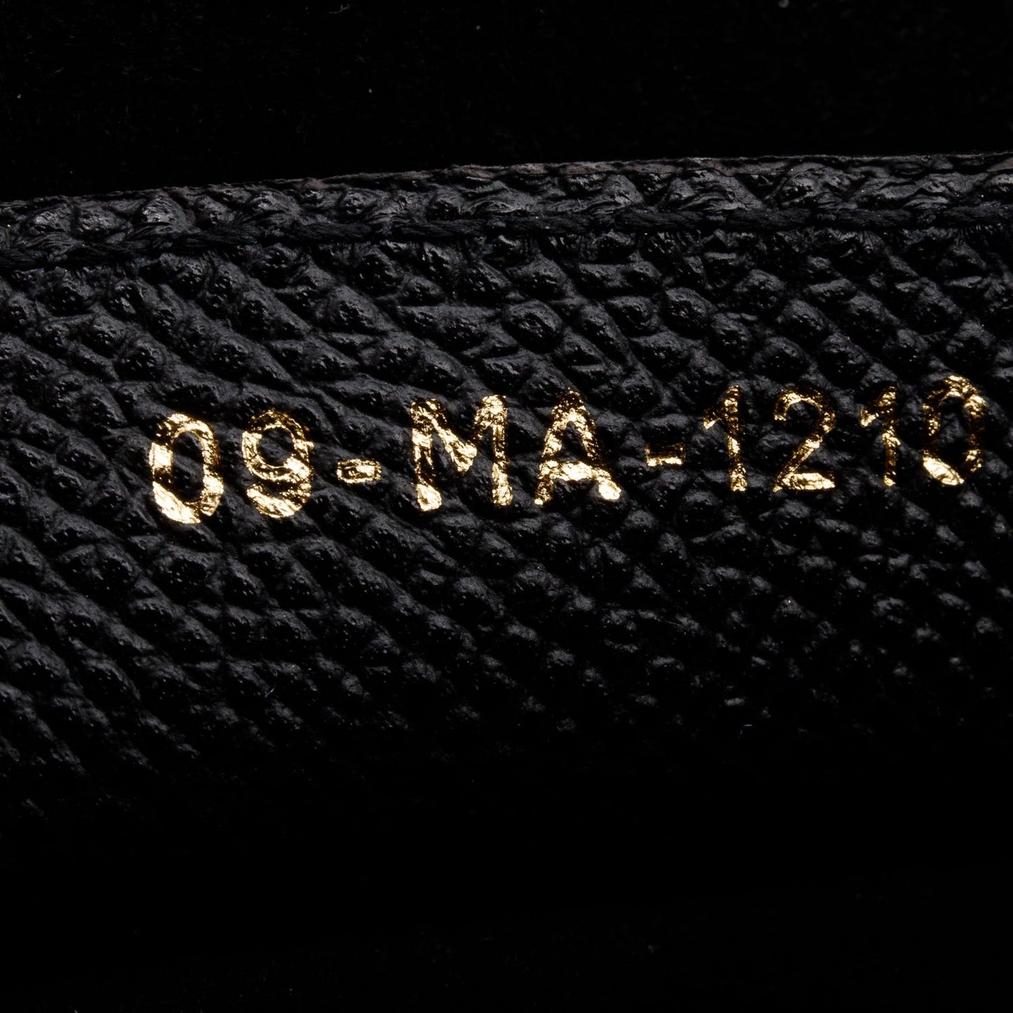 Christian Dior 2020 Black Grained Calfskin Saddle Bag